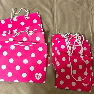 11 v Pink bags two sizes